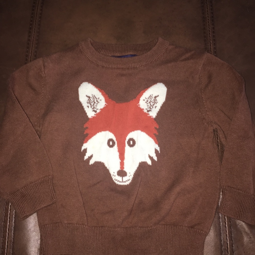 Cherokee‎ infant boys fox sweater 12m
